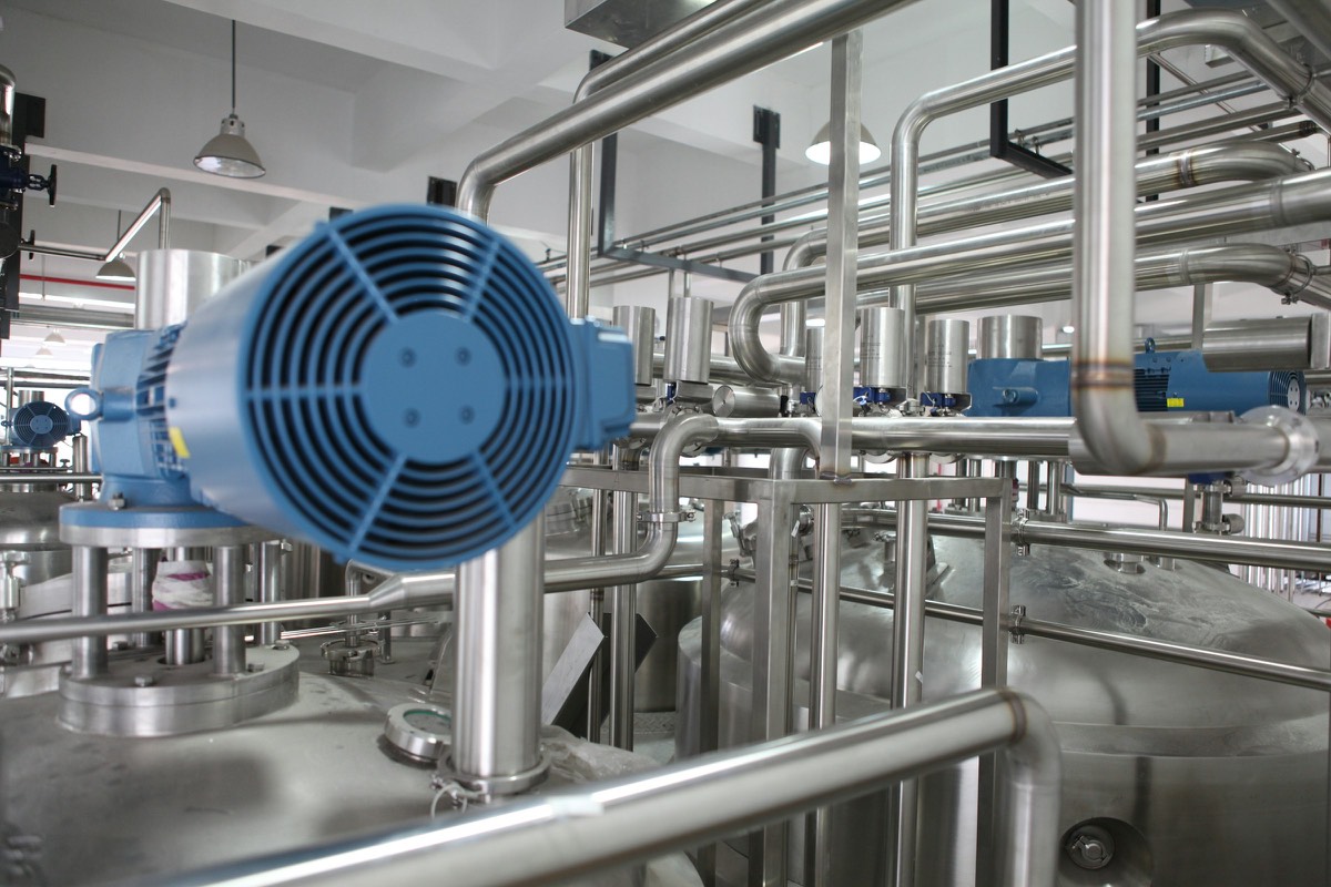 Process plant interior